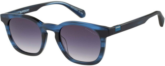Superdry SDS-5031 sunglasses in Navy Horn
