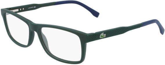 Lacoste L2876-55 glasses in Green Matte