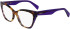 Liu Jo LJ2781 glasses in Tokyo Tortoise/Purple