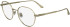 Calvin Klein CK24101-49 glasses in Matte Gold