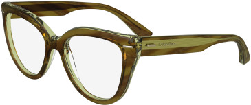 Calvin Klein CK24514 glasses in Striped Brown/Yellow