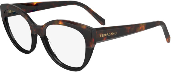 FERRAGAMO SF2970 glasses in Tortoise/Black