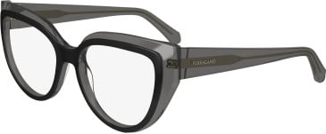 FERRAGAMO SF2984 glasses in Transparent Grey/Black