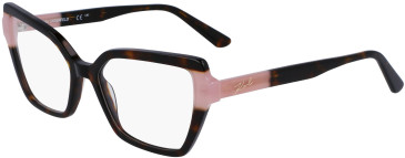 Karl Lagerfeld KL6131 glasses in Dark Tortoise/Rose