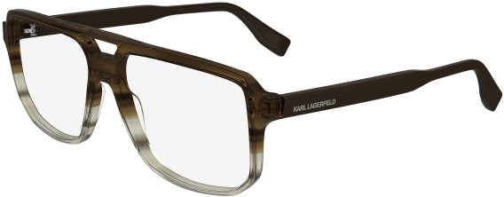 Karl Lagerfeld KL6156 glasses in Brown/Striped Brown