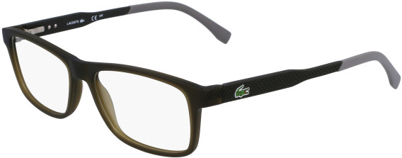 Lacoste L2876-53 glasses in Transparent Khaki