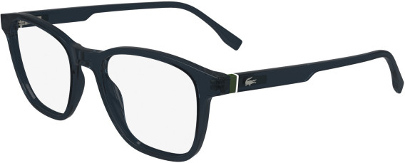 Lacoste L2949 glasses in Transparent Blue