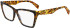 Liu Jo LJ2789 glasses in Textured Brown/Yellow Orange