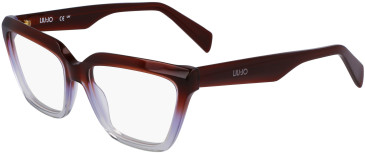 Liu Jo LJ2801-53 glasses in Gradient Mahogany/Violet