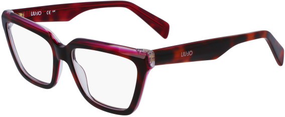 Liu Jo LJ2801-55 glasses in Dark Tortoise/Fuchsia
