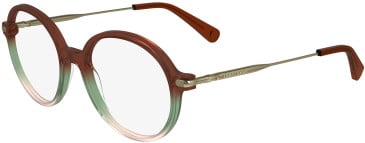 Longchamp LO2736 glasses in Gradient Brown/Green/Rose
