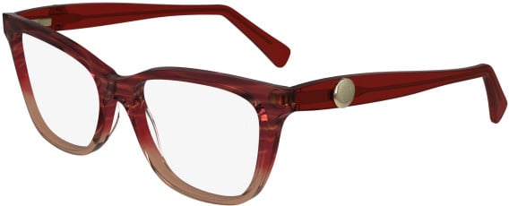 Longchamp LO2744-52 glasses in Textured Red
