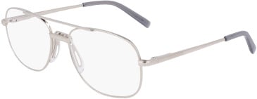 Marchon NYC M-9010-58 glasses in Shiny Silver