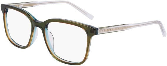 DKNY DK5065 glasses in Crystal Cargo Laminate
