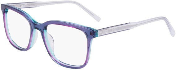 DKNY DK5065 glasses in Crystal Blue Laminate