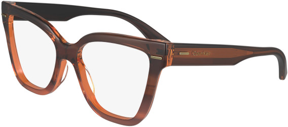 Calvin Klein CK23543 glasses in Striped Brown