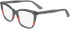 Calvin Klein CK23545 glasses in Striped Grey/Coral/Grey