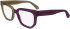 Calvin Klein Jeans CKJ24615 glasses in Brown/Violet