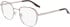 Converse CV1013 glasses in Satin Silver/Bordeaux