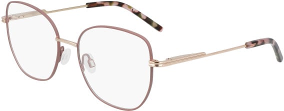 DKNY DK1034 glasses in Taupe/Rose Gold