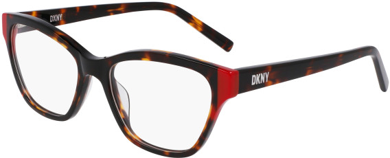 DKNY DK5057 glasses in Dark Tortoise/Red