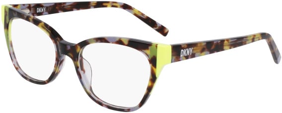 DKNY DK5058 glasses in Charcoal Tokyo Tortoise/Citron