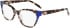DKNY DK5058 glasses in Bone Tortoise/Cobalt
