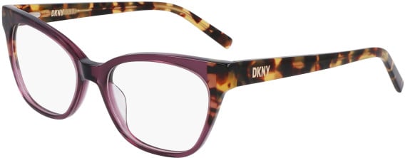 DKNY DK5058 glasses in Plum/Tokyo Tortoise