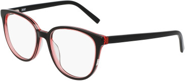 DKNY DK5059 glasses in Black/Coral Laminate