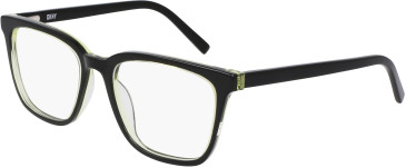 DKNY DK5060 glasses in Black/Citron Laminate