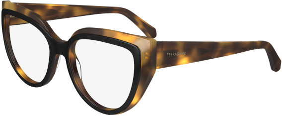 FERRAGAMO SF2984 glasses in Tortoise/Black