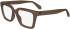 FERRAGAMO SF2985 glasses in Transparent Dark Brown
