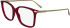 FERRAGAMO SF2992 glasses in Transparent Burgundy