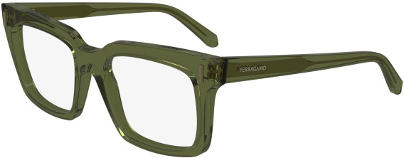 FERRAGAMO SF2993 glasses in Transparent Khaki