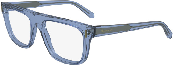 FERRAGAMO SF2997 glasses in Transparent Blue