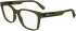 Lacoste L2947 glasses in Transparent Khaki