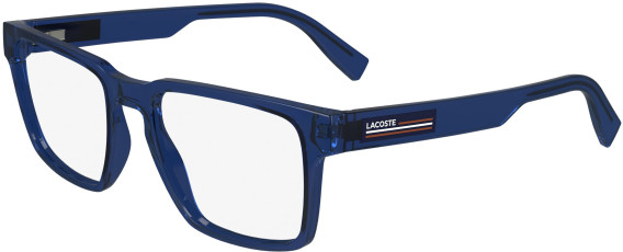 Lacoste L2948 glasses in Transparent Blue