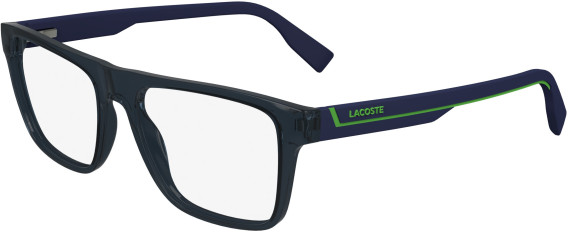 Lacoste L2951 glasses in Transparent Blue