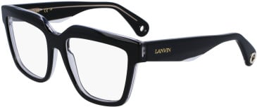 Lanvin LNV2643 glasses in Black/Crystal