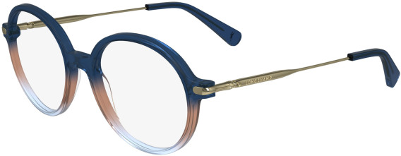 Longchamp LO2736 glasses in Gradient Blue/Rose/Azure