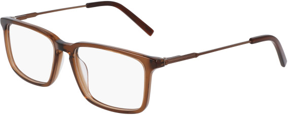 Marchon NYC M-3018-56 glasses in Shiny Brown Crystal