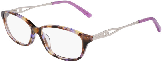 Marchon NYC M-5027-54 glasses in Shiny Purple Tortoise