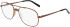 Marchon NYC M-9010-58 glasses in Shiny Brown
