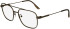 Skaga SK2167 CIRKULATION glasses in Metallic Brown