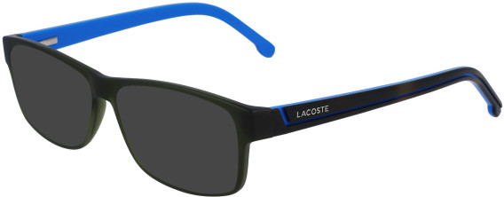 Lacoste L2707-53 glasses in Khaki / Havana/Blue