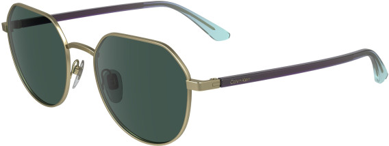 Calvin Klein CK23125S sunglasses in Matte Gold