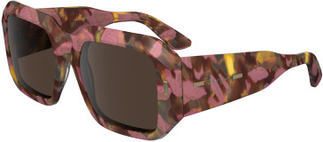 Calvin Klein CK23536S sunglasses in Rose Havana