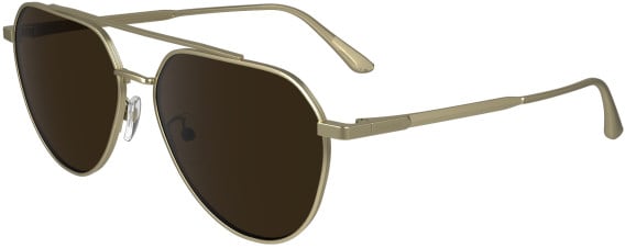 Calvin Klein CK24100S sunglasses in Matte Gold