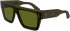 Calvin Klein CK24502S sunglasses in Khaki