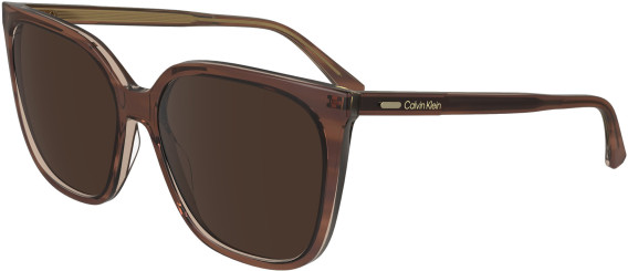 Calvin Klein CK24509S sunglasses in Striped Brown/Rose